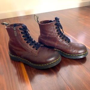 Doc Martens Brown Leather Boots